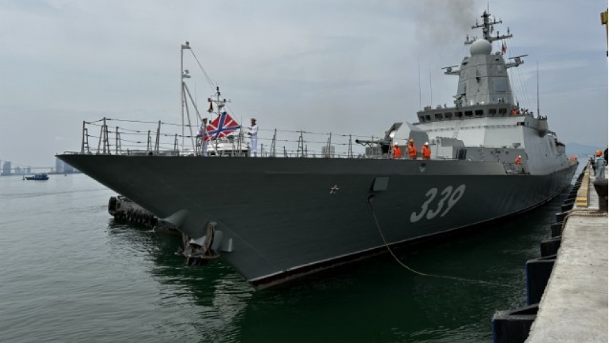 Russian Pacific Fleet ships pay courtesy visit to Da Nang